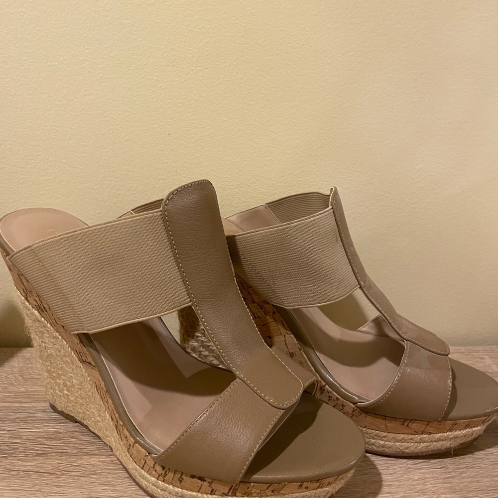 Charles by Charles David Alto Wedge espadrille sandals